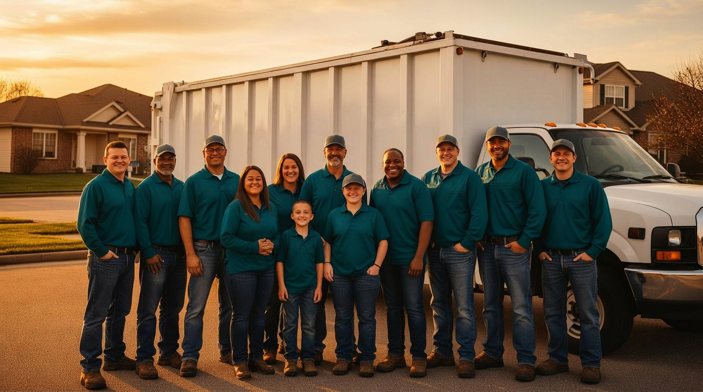 The KCB Services family team in Omaha